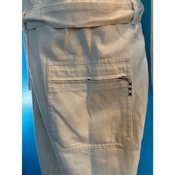 NWT Scotch & Soda A.M.S. x BLAUW Brutus Jumpsuit Cotton GRAPHICS Utility $245 L - Picture 9 of 15
